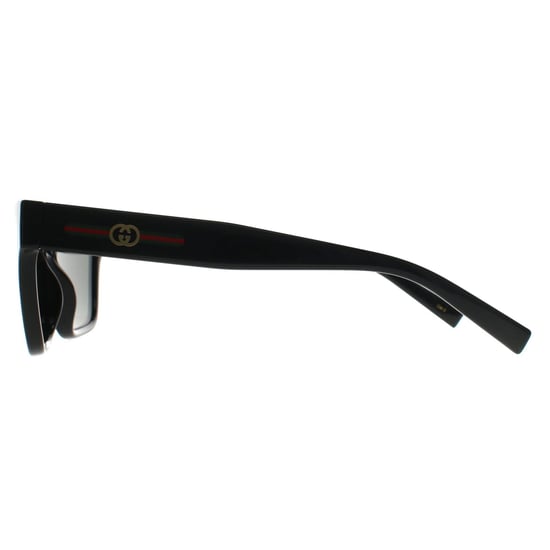 Gucci Cat Eye Mujer Negro Brillante Gris GG1982S - Image 3