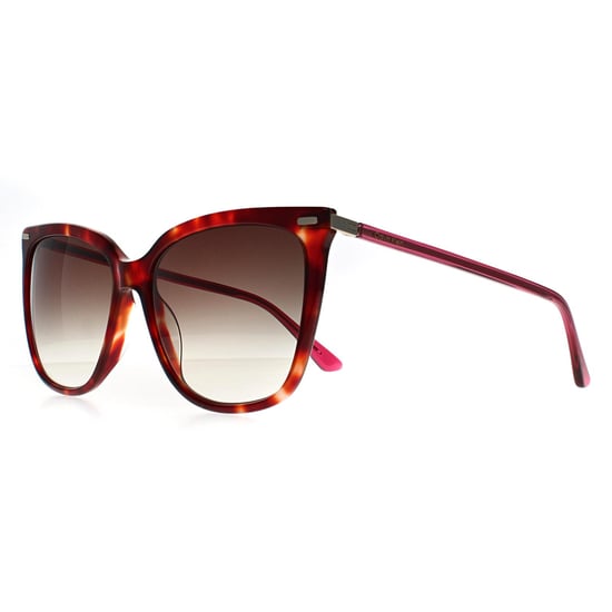 Calvin Klein Butterfly Womens Borgoña Habana Marrón Gradiente CK22532S - Image 2