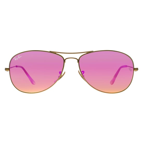 Gafas de sol Ray-Ban Aviator Gold Cyclamen Flash para hombre - Image 1