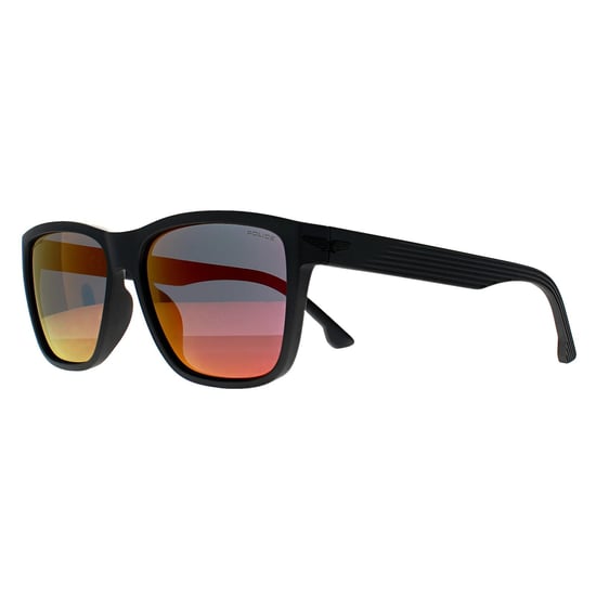 Police Rectangle Hombre Gris Mate Multicapa Rojo Polarizado SPLB38E Tailwind 3 - Image 2