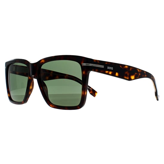 Hugo Boss Rectángulo Hombre Habana Verde BOSS 1745/S - Image 2