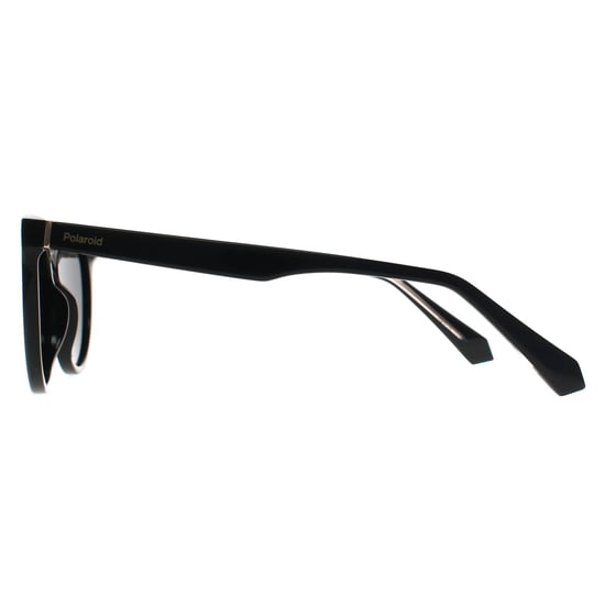 Polaroid Round Womens Negro Gris Polarizado PLD 4111/S/X - Image 3