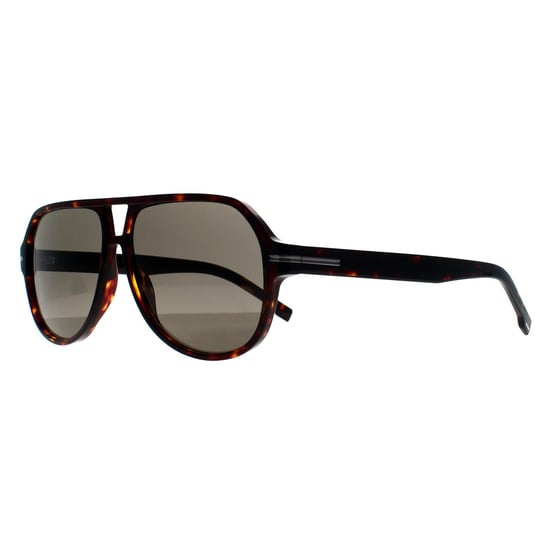 Hugo Boss Aviator Hombre Habana Oscuro Gris BOSS 1507/S - Image 2