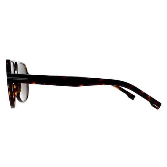Hugo Boss Aviator Hombre Habana Oscuro Gris BOSS 1507/S - Image 3