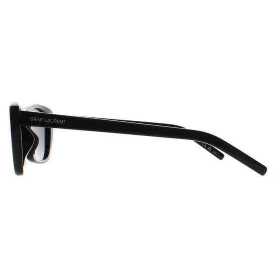 Saint Laurent Rectángulo Mujer Negro Brillante Gris SL 613 - Image 3