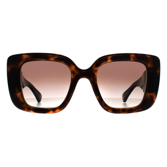 Gucci Square Womens Havana Marrón Gradiente GG1975S - Image 1
