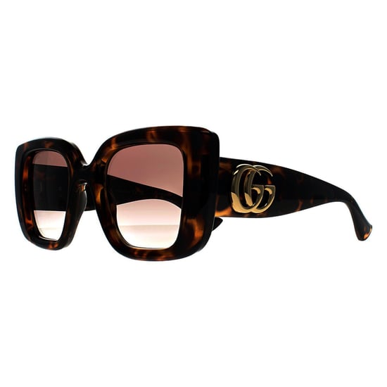 Gucci Square Womens Havana Marrón Gradiente GG1975S - Image 2
