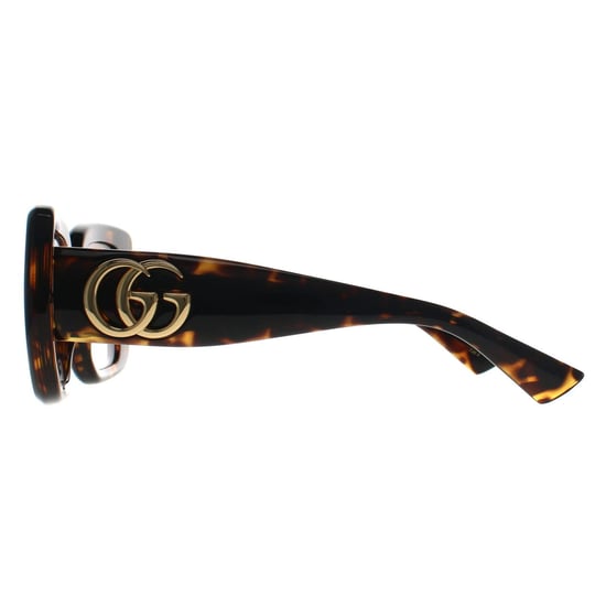 Gucci Square Womens Havana Marrón Gradiente GG1975S - Image 3