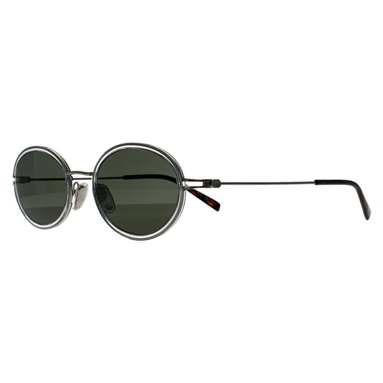 Gucci Oval Gris Plata Mujer GG1980S - Image 2
