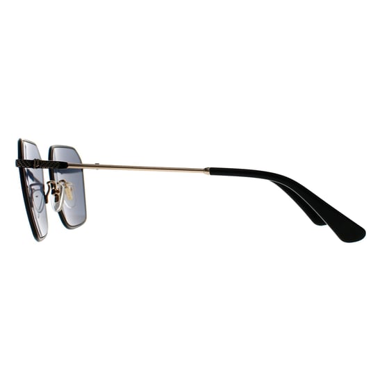Police Square Mens Brillante Oro Rosa Humo Azul Espejo SPLL84 Octane 9 - Image 3