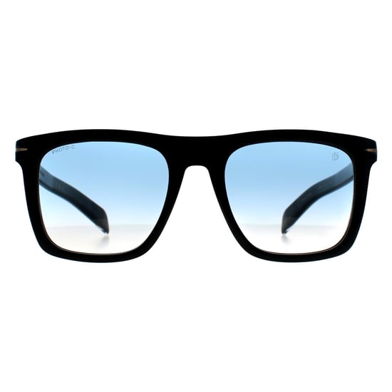 David Beckham Square Mens Black Blue Gradient DB 7000/S Bold - Image 1