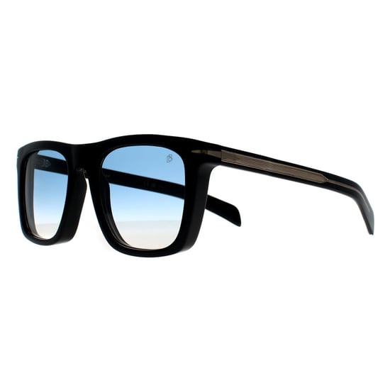 David Beckham Square Mens Black Blue Gradient DB 7000/S Bold - Image 2