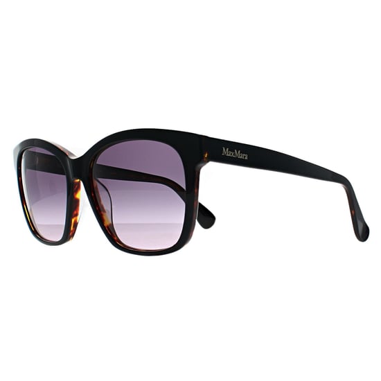 Max Mara Cuadrado Mujer Negro Tortuga Humo Gris Gradiente MM0042 Logo9 - Image 2