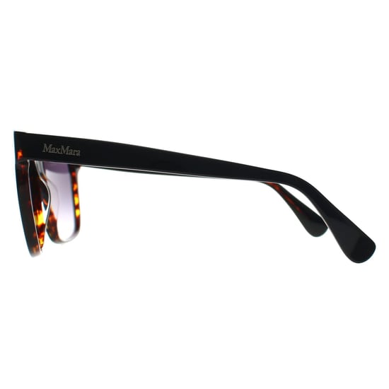 Max Mara Cuadrado Mujer Negro Tortuga Humo Gris Gradiente MM0042 Logo9 - Image 3