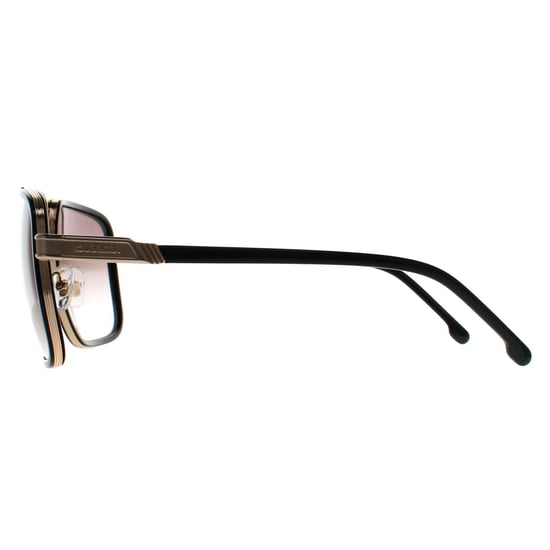 Carrera Aviator Mens Black Gold Gold Mirror on Burgundy Gradient Carrera 1071/S - Image 3