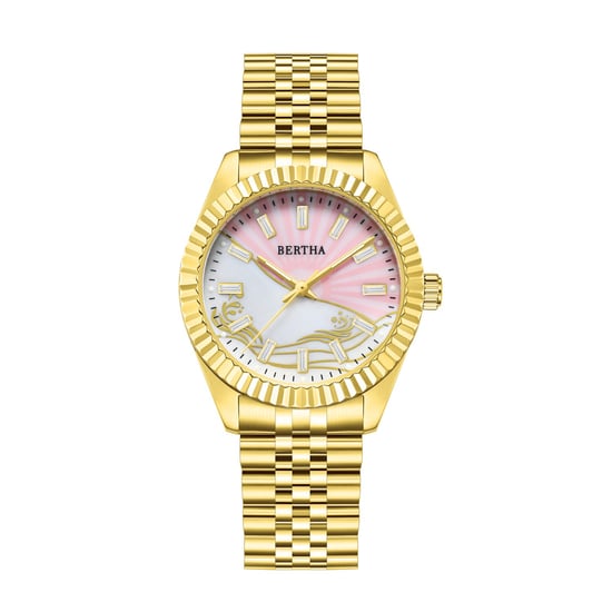 Reloj de pulsera Bertha Marina con nácar - Image 1