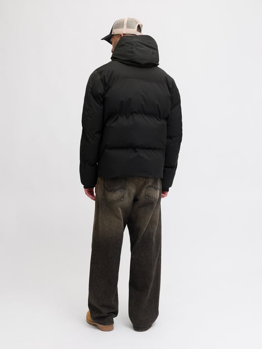 Chaqueta Puffer Técni ca Jack & Jones Jas Winter Fusion Negra - Image 3