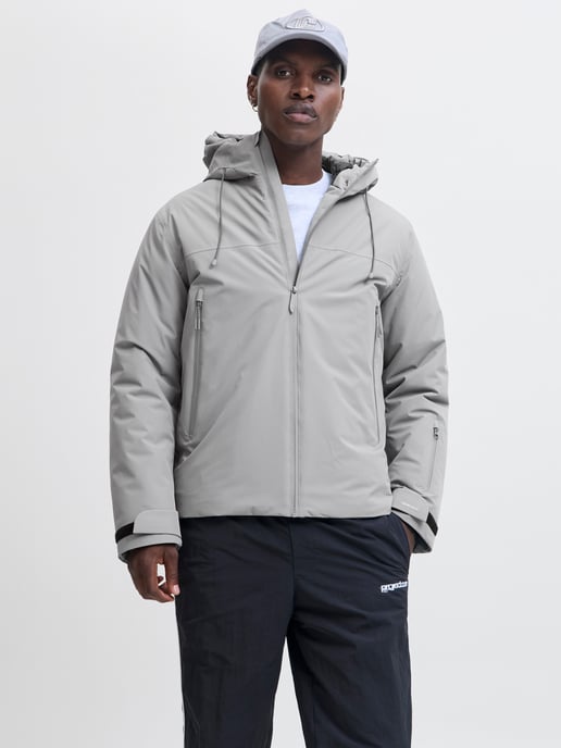 Chaqueta Técnica Jas Winter Fusion de Jack & Jones Gris - Image 3