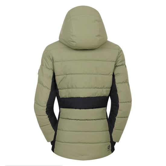 Dare 2B Womens/Ladies Glacial Ski Jacket (Olivine Green/Black) - Image 2