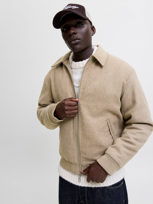 Jack & Jones Chaqueta Bomber de Verano Beige - Image 3