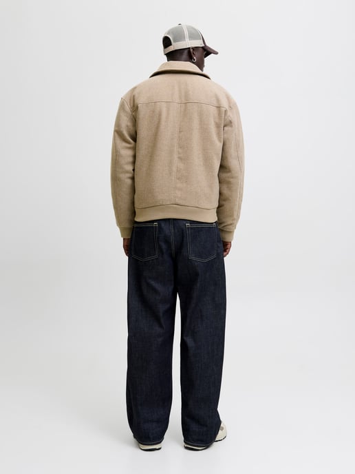 Jack & Jones Chaqueta Bomber de Verano Beige - Image 4