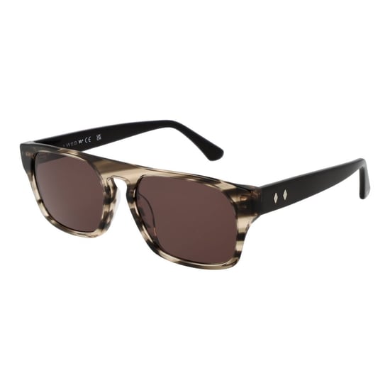 Gafas de sol de acetato gris Web - Image 1