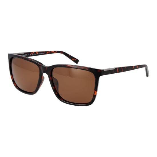 Gafas de sol de plástico marrón Timberland - Image 1