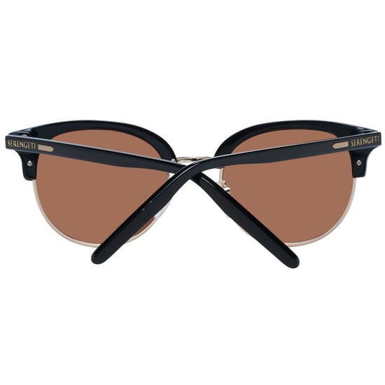 Gafas de sol Serengeti de acetato negro y metal - Image 3