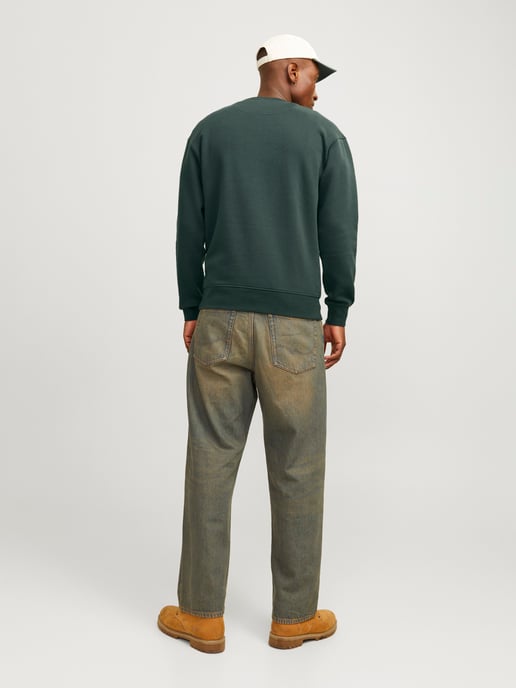 Suéteres Jack & Jones Vesterbro Sudadera Cuello Redondo Verde - Image 2