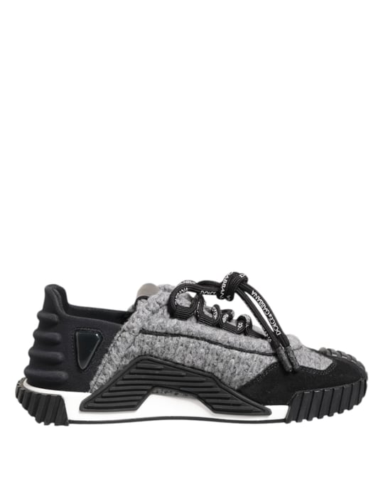 Zapatillas bajas NS1 en negro y gris de Dolce & Gabbana - Image 2