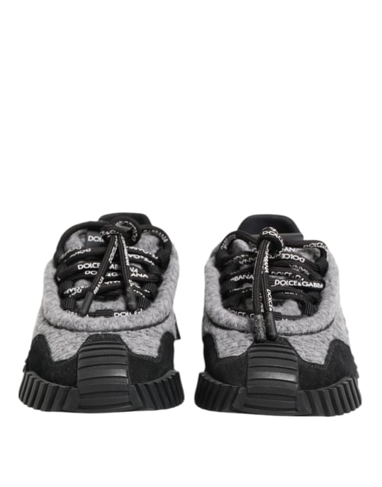 Zapatillas bajas NS1 en negro y gris de Dolce & Gabbana - Image 3