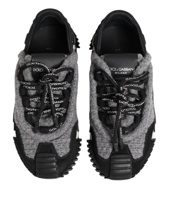 Zapatillas bajas NS1 en negro y gris de Dolce & Gabbana - Image 4