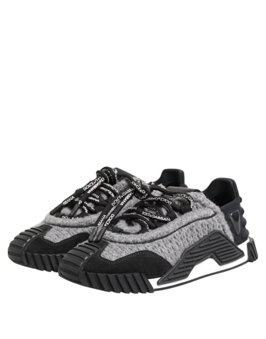 Zapatillas bajas NS1 en negro y gris de Dolce & Gabbana - Image 5