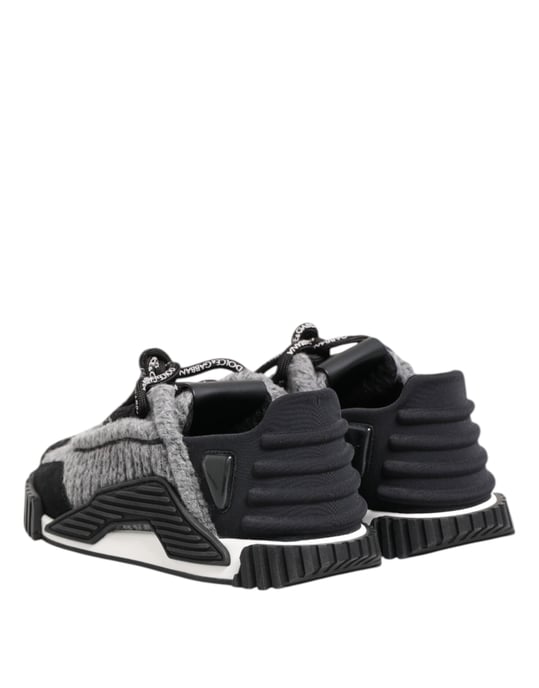 Zapatillas bajas NS1 en negro y gris de Dolce & Gabbana - Image 6