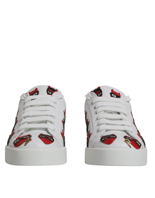 Zapatillas Portofino White Devil de Dolce & Gabbana - Image 2