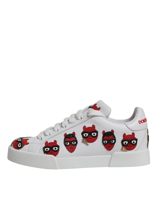 Zapatillas Portofino White Devil de Dolce & Gabbana - Image 6