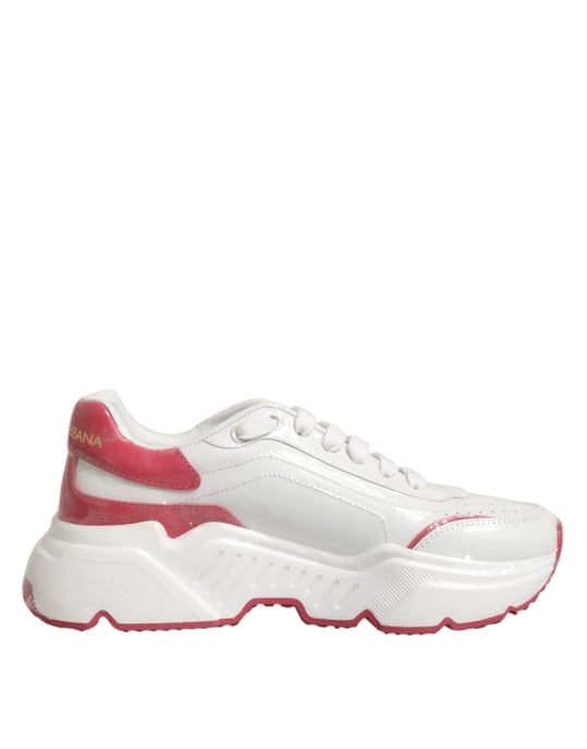 Zapatillas bajas Daymaster White Pink de Dolce & Gabbana - Image 1