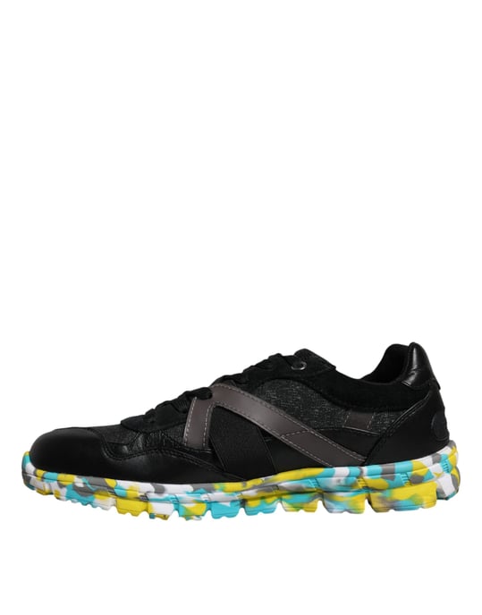 Zapatillas de Hombre Low Top de Poliéster Negros Dolce & Gabbana - Image 5