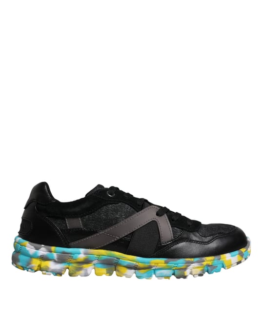 Zapatillas de Hombre Low Top de Poliéster Negros Dolce & Gabbana - Image 6
