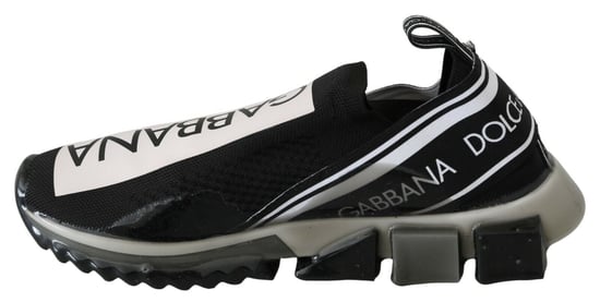 Zapatillas Deportivas Stretch Sorrento De Dolce & Gabbana En Blanco Y Negro - Image 3