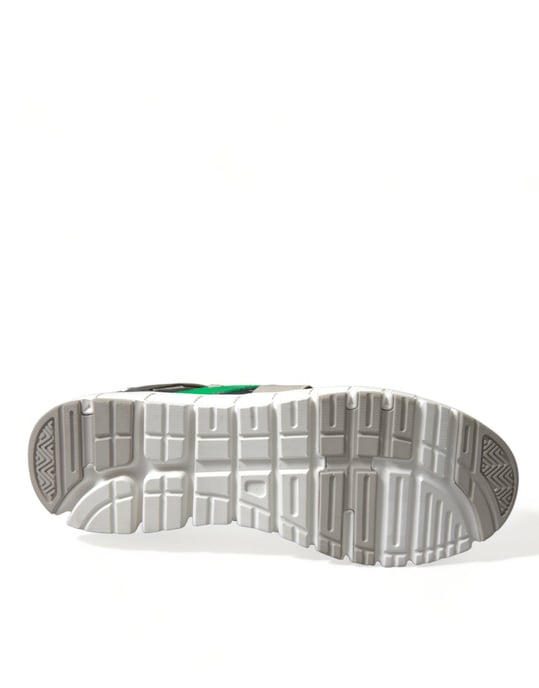 Zapatillas bajas de cuero y ante multicolor de Dolce & Gabbana - Image 6