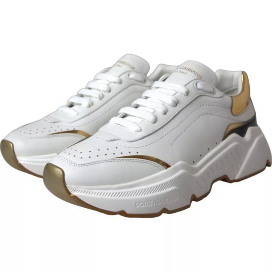 Zapatillas de cuero para hombre Dolce & Gabbana White Gold DAYMASTER - Image 2