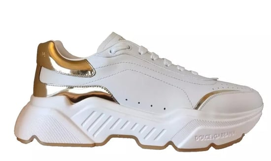 Zapatillas de cuero para hombre Dolce & Gabbana White Gold DAYMASTER - Image 5