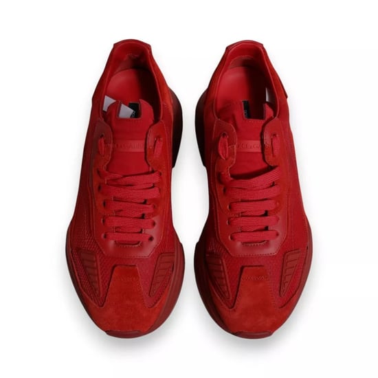 Zapatillas bajas Daymaster de cuero rojo de Dolce & Gabbana - Image 2