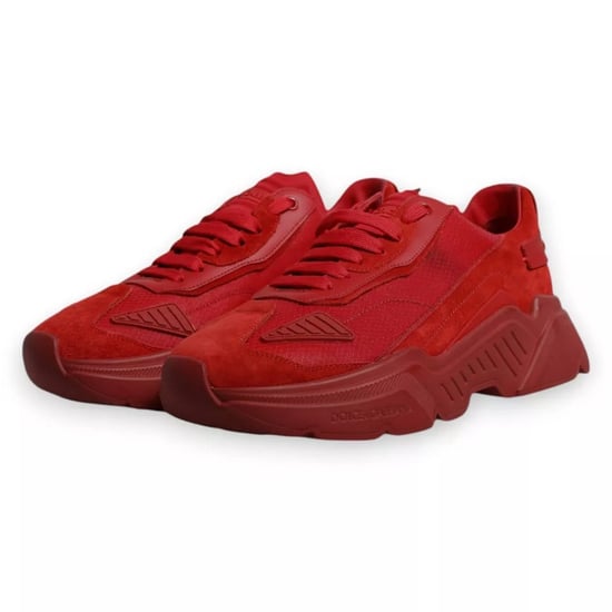 Zapatillas bajas Daymaster de cuero rojo de Dolce & Gabbana - Image 3