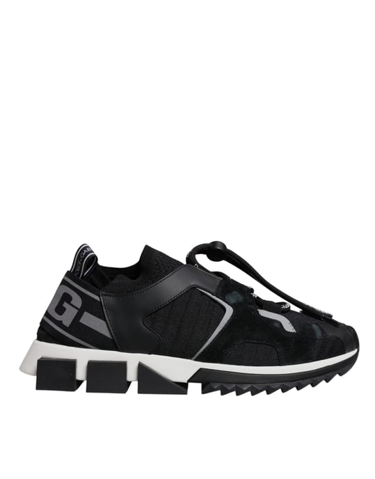 Zapatillas de Trekking Sorrento de Malla Negra Dolce & Gabbana - Image 1
