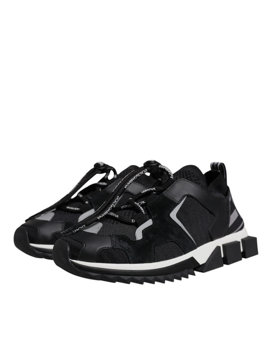Zapatillas de Trekking Sorrento de Malla Negra Dolce & Gabbana - Image 3