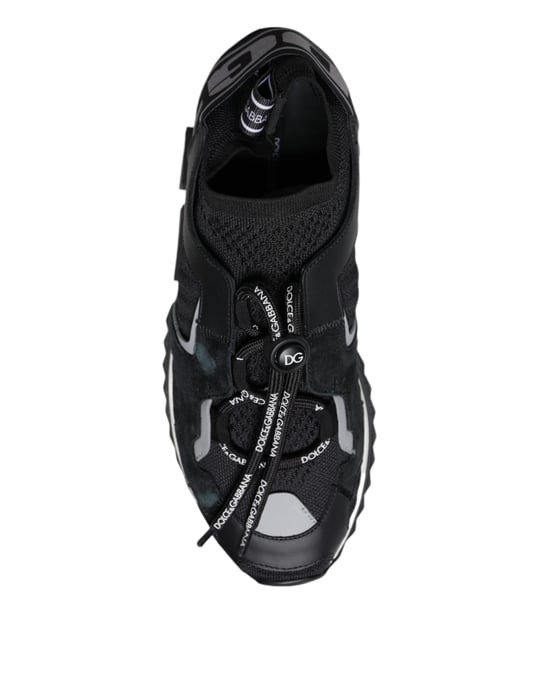 Zapatillas de Trekking Sorrento de Malla Negra Dolce & Gabbana - Image 6