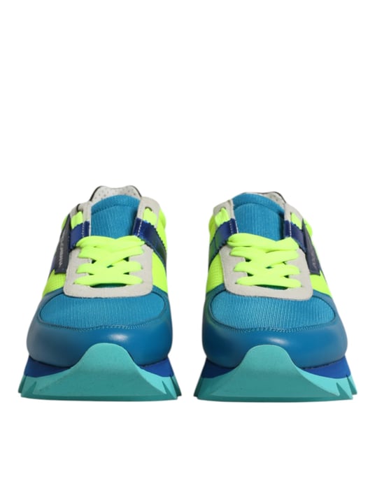 Zapatillas bajas para hombre de cuero multicolor Dolce & Gabbana - Image 2