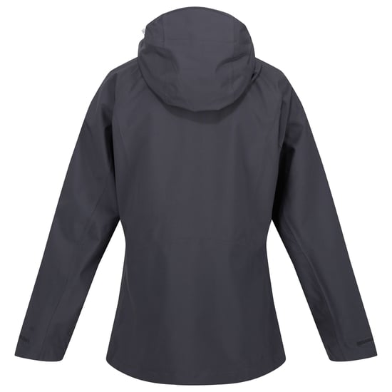 Regatta Womens/Ladies Birchdale II Waterproof Jacket (Seal Grey) - Image 2